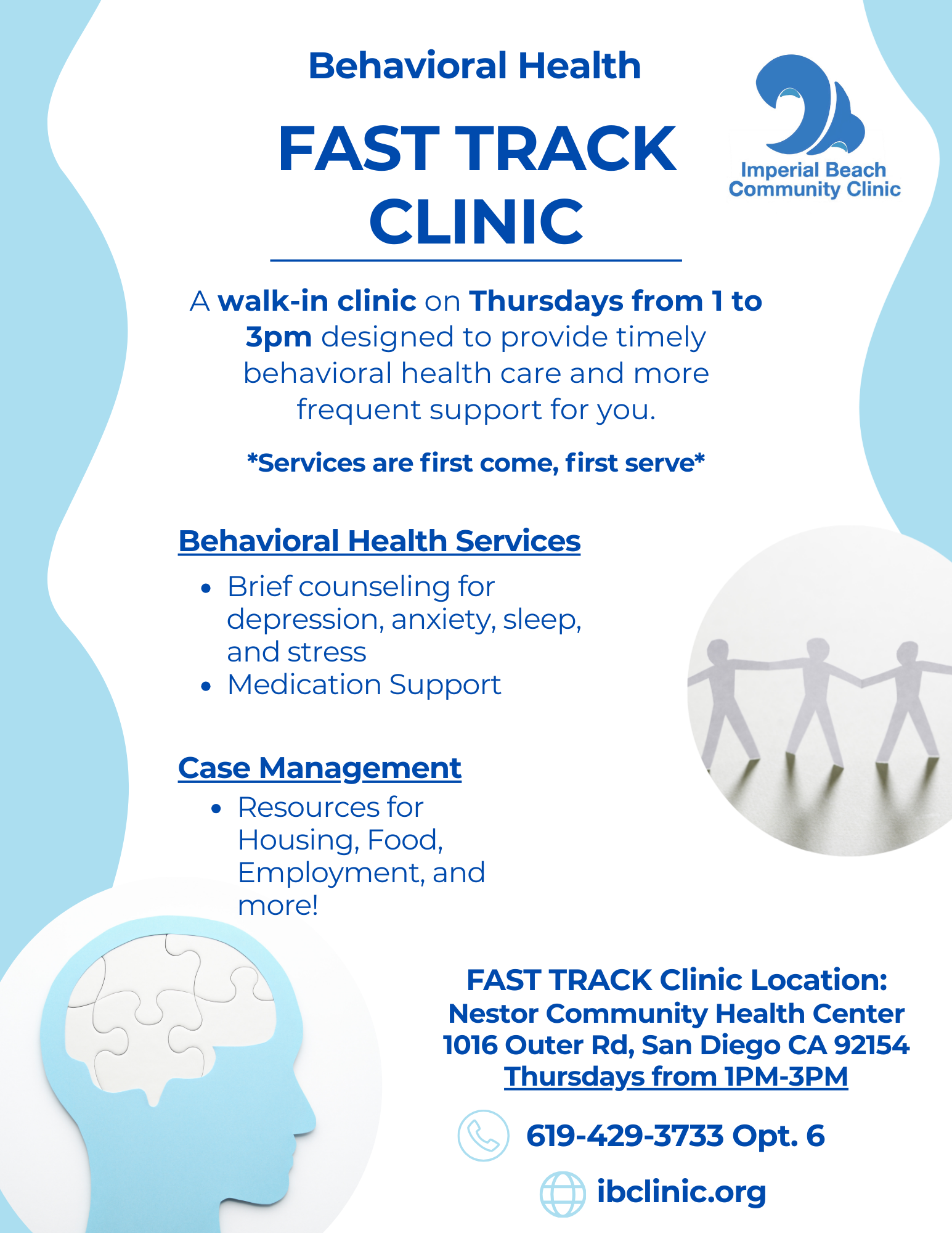 Behavioral Health - Fast Track Clinic
